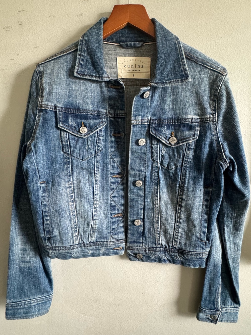 Eunina denim jacket size small